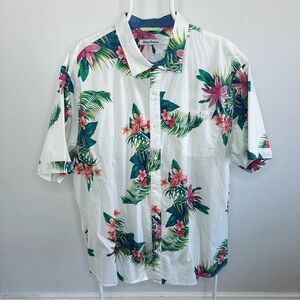 NWOT Tommy Bahama Hibiscus Short Sleeve Shirt